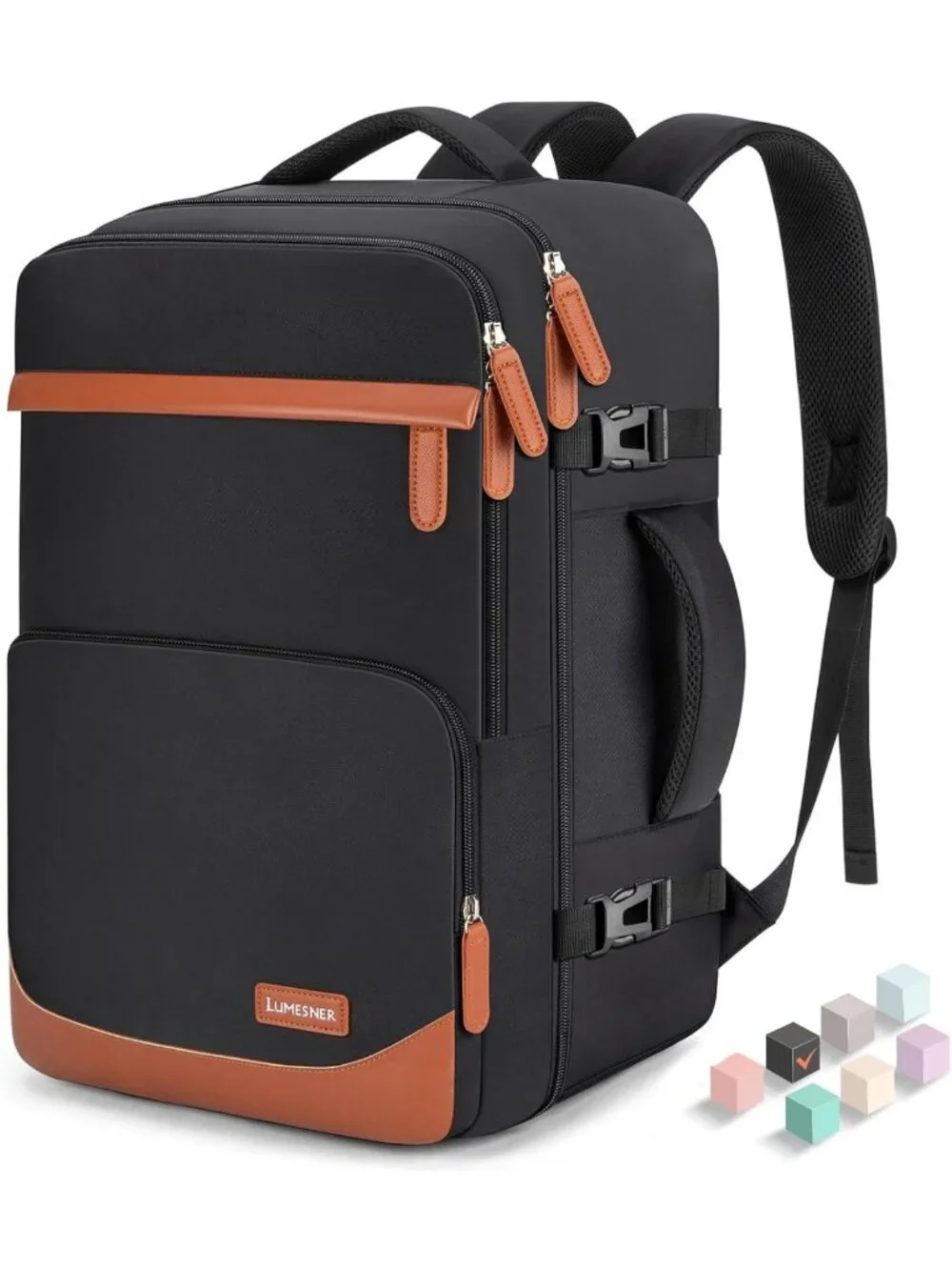 40L Water-Resistant Travel Backpack | Flight Approved Carry-On for Laptops